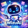 Логотип телеграм канала @wizuai — WizuAI | Идеи, промты