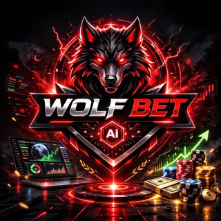 Logo of telegram channel wolf_vip_mg — WOLF BET