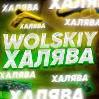 Логотип телеграм канала @wolskiy_free — WOLSKIY ХАЛЯВА CS:GO