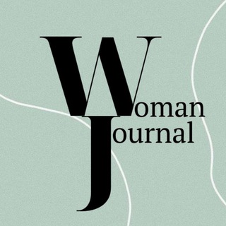 Логотип телеграм -каналу woman_jrnl — Woman Journal 🌿
