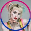 Логотип телеграм канала @woman_forwomen — bisexual anthem