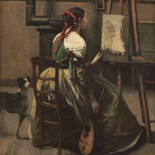 Логотип телеграм канала @womenintheart — Женщины в искусстве