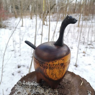 Логотип телеграм канала @woodenutensils — Юtensils - изделия из дерева