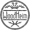 Логотип телеграм канала @woodheim — WoodHeim. Столярная мастерская из Краснодара. Мебель. Сувениры.