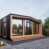 Логотип телеграм канала @woodnext_kazan — Модульные Дома и Бани. Woodnext Казань