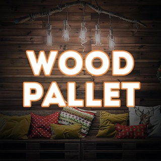 Логотип телеграм канала @woodpalle — WOOD PALLET