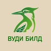Логотип телеграм канала @woodybuild — Вуди Билд l Строительство домов🏡