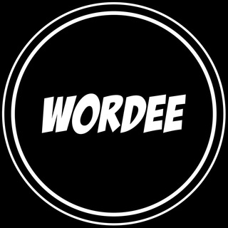 Логотип телеграм канала @wordeeng — Wordee