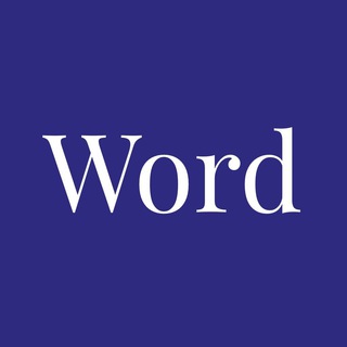 Logo of telegram channel wordeveryday — Word Every Day