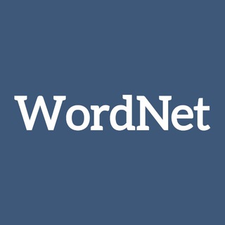 Logo of telegram channel wordnet — WordNet