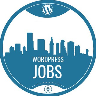 Логотип телеграм канала @wordpress_jobs — WordPress Jobs