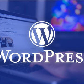 Telegram kanalining logotibi wordpresscms — Wordpress CMS telegramdagi darslarimiz