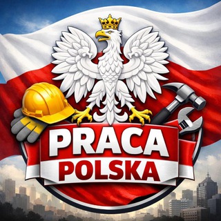Логотип телеграм -каналу work_polsha_ua — Работа Польша | Praca Polska | Катовіце