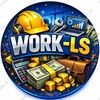 Логотип телеграм -каналу work_from_lucky — 💼 WORK - LS