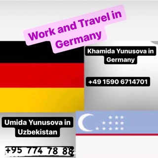 Telegram kanalining logotibi workandtravelingermanytashkent — Work and Travel Germany