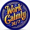 Logo of telegram channel workcalmly — Work Calmly 24/7
