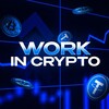 Логотип телеграм канала @workincrypt0 — work in crypto