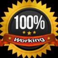 Logo saluran telegram working100working — ✅1️⃣0️⃣0️⃣% Working✅