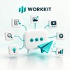 Logo of telegram channel workkitai — Workkit | Put AI to work