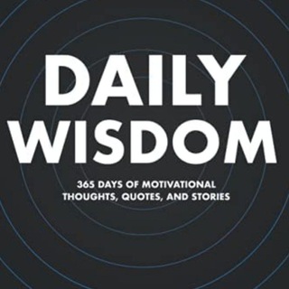 የቴሌግራም ቻናል አርማ workofgrace — Daily Wisdom ደይሊ ዊዝደም
