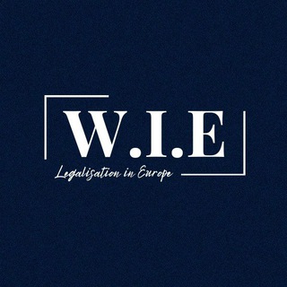 Логотип телеграм канала @worksineurope — W.I.E Legalisation in Europe 🇪🇺 / Виза / Документы ЕС / Visa / ВНЖ / ПМЖ / Гражданство ЕС / Работа в Европе