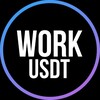 Logo of telegram channel workusdtb — Work USDT