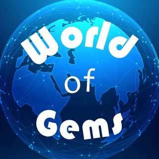 Logo saluran telegram world_of_gems — 🌎 WORLD OF GEMS 🌎 | OFFICIAL