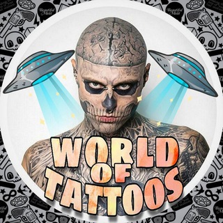 Логотип телеграм канала @world_of_tattoos — World of Tattoos