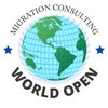 Логотип телеграм канала @world_open24 — World Open: 🌍 Миграционный консалтинг 🧳🌏 (релокация, внж, недвижимость, работа)