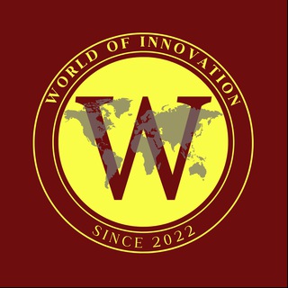 Логотип телеграм канала @worldofinnovation — دنياى نوآورى