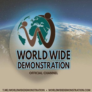 Logo of telegram channel worldwidedemonstration — 🌎World Wide Rally for Freedom Official 🌎 May 25th