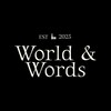 Logo of telegram channel worthlesswords — World & Words