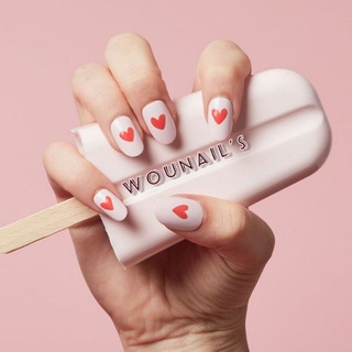 Логотип телеграм канала @wounails — Wounail's | Маникюр