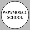 Логотип телеграм канала @wowmosaic_school — WOWMOSAIC SCHOOL