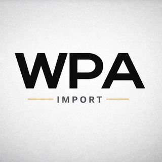 Логотип телеграм канала @wpa_import — Авто под заказ (WPA IMPORT)