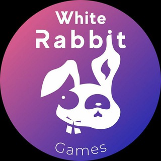 Логотип телеграм канала @wrgames_bar — Бар Белый Кролик / White Rabbit