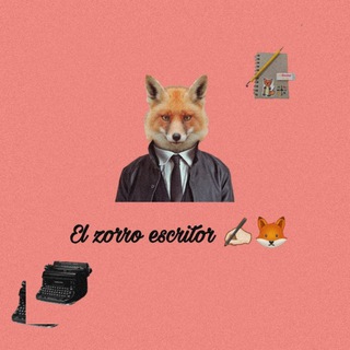 Telegram channel El Zorro Escritor ✍🦊 logo