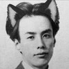 Логотип телеграм канала @writes_lit — японские писатели 🇯🇵