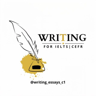 Telegram channel Writing for IELTS | CEFR logo