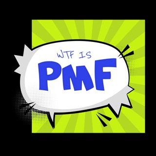 Логотип телеграм -каналу wtf_is_pmf — Product Market Fat