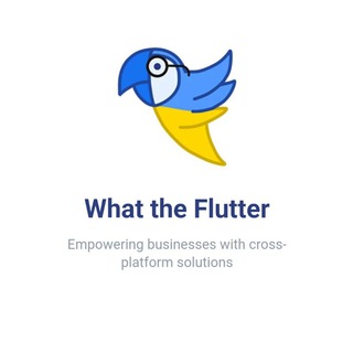 Telegram kanalining logotibi wtflutter — What the Flutter