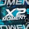 Логотип телеграм канала @x2moment — X2 MOMENT 🎰