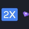 Logo of telegram channel x2playru — 2XPLAY