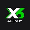 Логотип телеграм канала @x6agency — X6 AGENCY