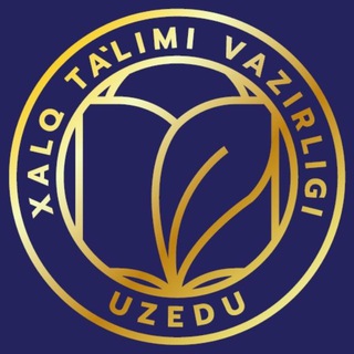 Telegram kanalining logotibi xalq_talimi_vazirligi1 — ✅Xalq ta'limi Vazirligi | Халк Талими Вазирлиги