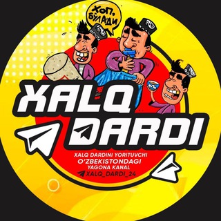 Telegram channel XalqDardi uz logo