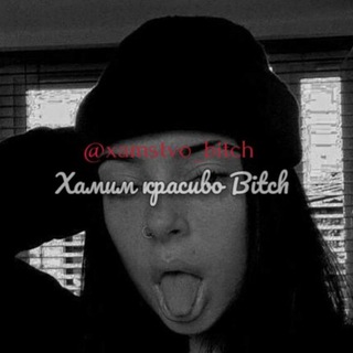 Логотип телеграм канала @xamstvo_bitch — Хамим красиво BITCH