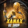 Логотип телеграм канала @xanax_ucgames — XANAX UC SHOP