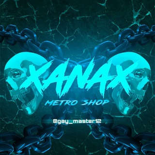 Логотип телеграм канала @xanaxshop1 — XANAX metro shop