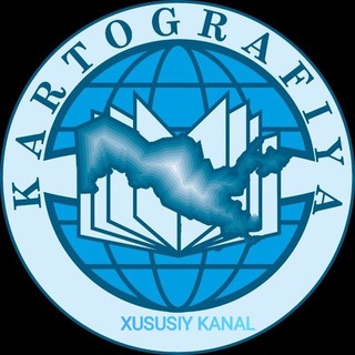 Telegram kanalining logotibi xaritavaatlaslar — Xarita va Atlaslar Online Magazin. Kartografiya davlat ilmiy -ishlab chiqarish korxonasi maxsulotlari. Hususiy tijoriy kanal.